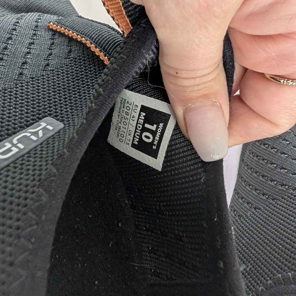 KURU Black and White Slip-On Shoes - Picture 6 of 8